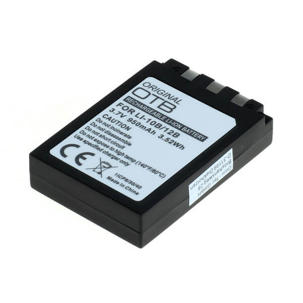 OTB Akku kompatibel zu Olympus LI-10B / LI12B Li-Ion Lithium Akku