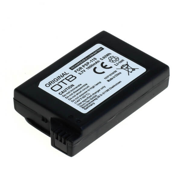 OTB Akku kompatibel zu Sony PSP-110 Li-Ion Lithium Akku