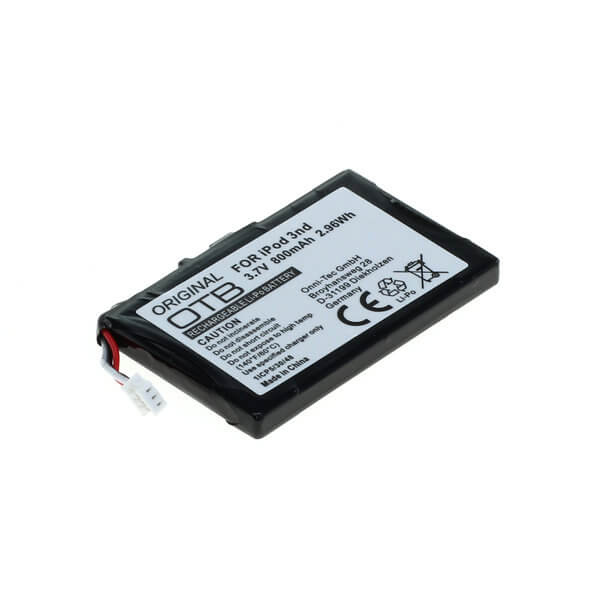 OTB Akku kompatibel zu iPod III Li-Polymer Lithium Akku