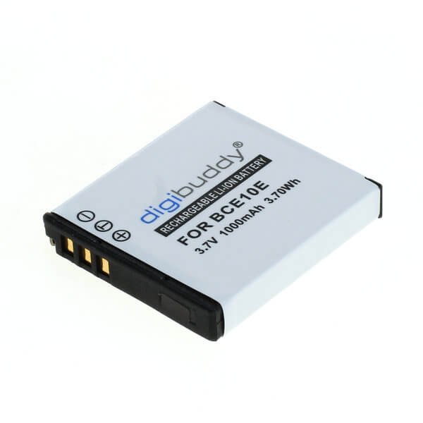 digibuddy Akku kompatibel zu Panasonic DMW-BCE10E/CGA-S008 / Ricoh DB- Lithium Akku