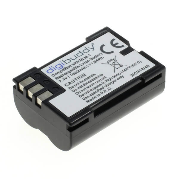 digibuddy Akku kompatibel zu Olympus BLM-1 Li-Ion Lithium Akku