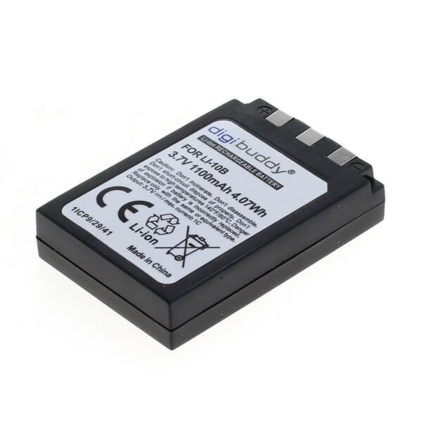 digibuddy Akku kompatibel zu Olympus LI-10B / LI-12B Li-Ion Lithium Akku