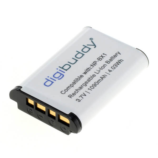 digibuddy Akku kompatibel zu Sony NP-BX1 Li-Ion Lithium Akku