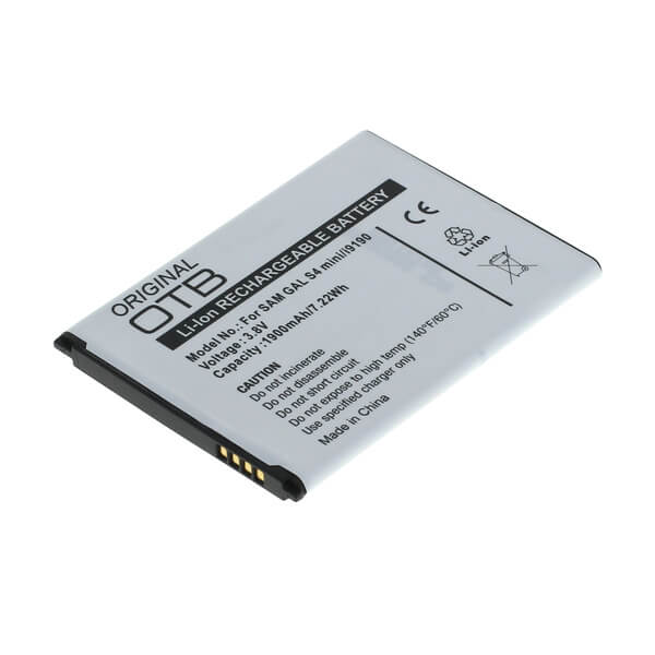 OTB Akku kompatibel zu Samsung Galaxy S4 mini (EB-B500AE) Li-Ion Lithium Akku