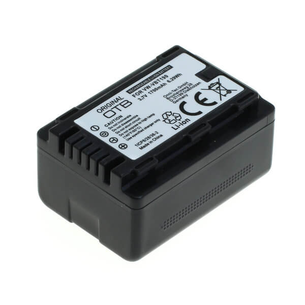 OTB Akku kompatibel zu Panasonic VW-VBT190 Li-Ion Lithium Akku