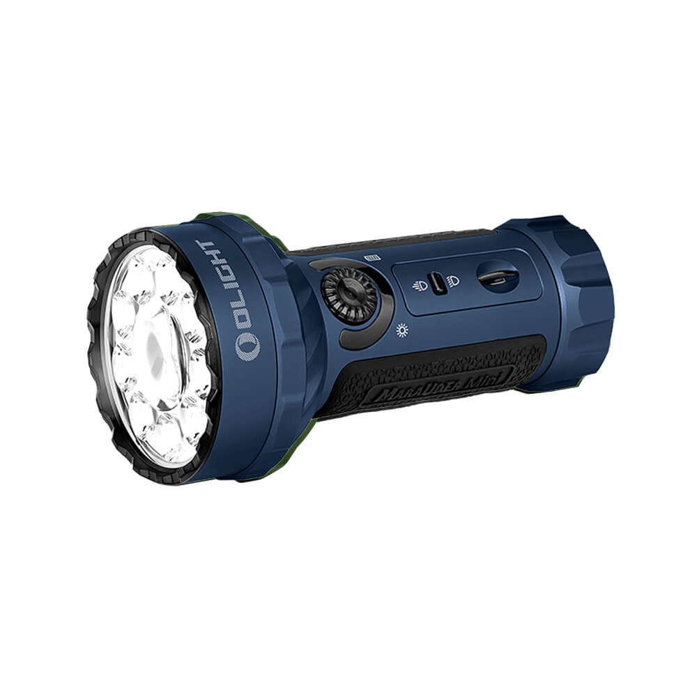 Olight Marauder Mini Suchscheinwerfer dunkelblau LED-Taschenlampe Taschenlampe