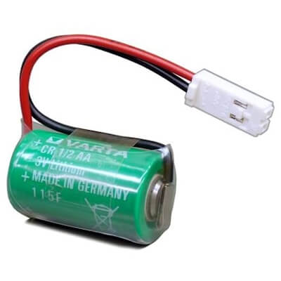 Pufferbatterie CR1/2AA kompatibel Siemens 575332TA Lithium Batterie