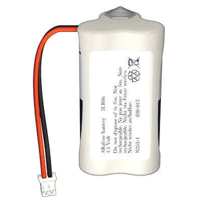 Batteriepack 4,5V kompatibel SAG 38450901 Alkaline Batterie