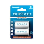 2x eneloop Adapter C/Baby 0 Volt