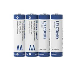 4x Keeppower AA Li-Ion Akku 3133 mAh