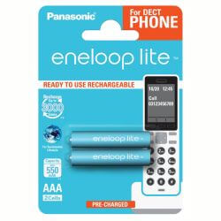 2x ENELOOP lite DECT AAA Akku 550mAh