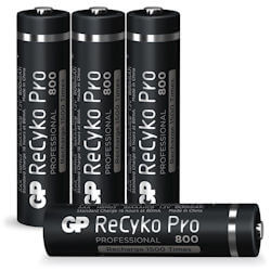 4x GP ReCyko Pro AAA Akku 800mAh 1.2 Volt