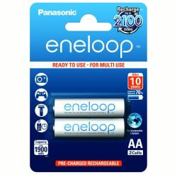 2x Eneloop AA Akku 2000mAh 1.2 Volt