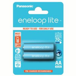 2x Eneloop lite DECT AA Akku 950mAh