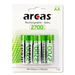 4x Arcas AA Akku 2700mAh 1.2 Volt