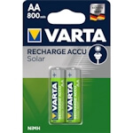 2x Varta AA Akku Solar 800mAh