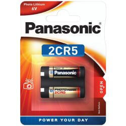 Panasonic 2CR5 6V Lithium Batterie 6 Volt