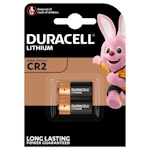 2x Duracell CR2 3V Lithium Batterie