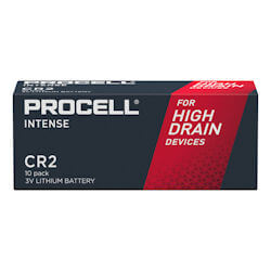 10x Procell Intense CR2 Lithium Batterie 3 Volt