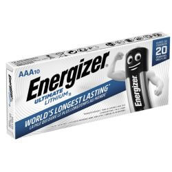 10x Energizer Ultimate AAA Lithium Batterie
