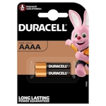 2x Duracell AAAA Alkaline Batterie