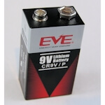 EVE 9V Lithium CR9V/P Rauchmelder Batterie