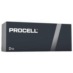 10x Procell Constant D Mono Alkaline Batterie