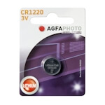 AgfaPhoto CR1220 3V Lithium Knopfzelle 3 Volt