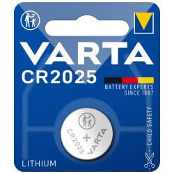 Varta CR2025 3V Lithium Knopfzelle 3 Volt