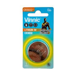 Vinnic CR3032 3V Lithium Knopfzelle 3 Volt