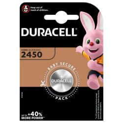 Duracell CR2450 3V Lithium Knopfzelle