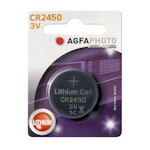 AgfaPhoto CR2450 3V Lithium Knopfzelle