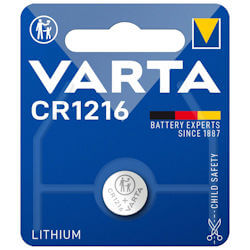 Varta CR1216 3V Lithium Knopfzelle 3 Volt