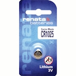 Renata CR1025 3V Lithium Knopfzelle