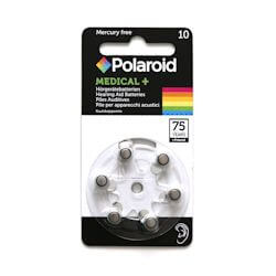6x Polaroid 10 (gelb) Hörgerätebatterien 1.45 Volt