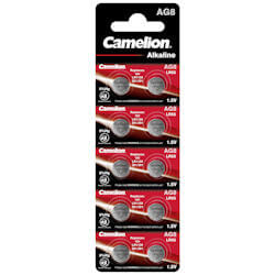 10x Camelion AG8 1,5V Alkaline Knopfzelle 1.5 Volt