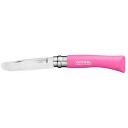 Opinel Kindermesser rosa / fuchsia No 07 Inox rostfrei 0 Volt