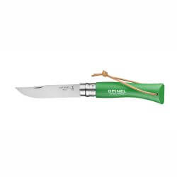 Opinel No 07 Colorama Baroudeur Taschenmesser grün 0 Volt