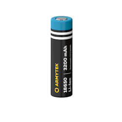 Armytek 18650 Li-Ion Akku 3200mAh unprotected 3.6 Volt