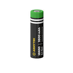 Armytek 18650 Li-Ion Akku 3500mAh unprotected