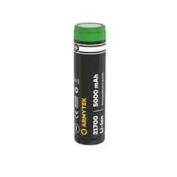 Armytek 21700 Li-Ion Akku 5000mAh unprotected