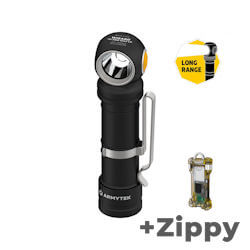 Armytek Wizard C2 Pro Max Long Range kaltweiss + ZIPPY