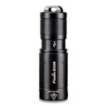 Fenix E02R LED Taschenlampe schwarz mit Akku 0 Volt