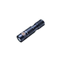 Fenix E05R LED Taschenlampe schwarz mit Akku 0 Volt