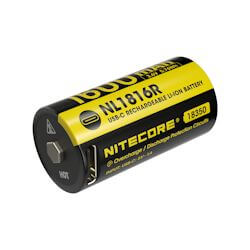 Nitecore 18350 1600mAh USB-C Li-Ion Akku NL1816R