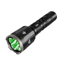 Nitecore CG7 Chameleon Grünlicht LED Taschenlampe mit Akku 0 Volt
