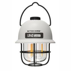 Nitecore Camping Laterne LR40 weiss mit Li-Ion Akku