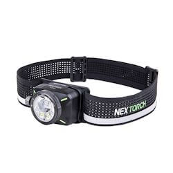 Nextorch eStar Stirnlampe mit 2 Akkus schwarz