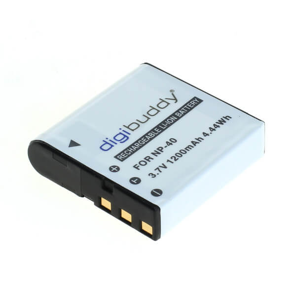 digibuddy Akku kompatibel zu Casio NP-40 Li-Ion 3.7 Volt