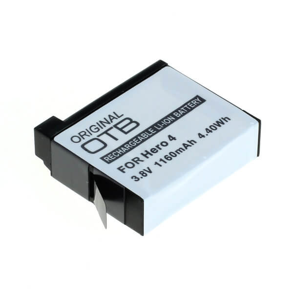 OTB Akku kompatibel zu GoPro Hero4 Li-Ion 3.8 Volt